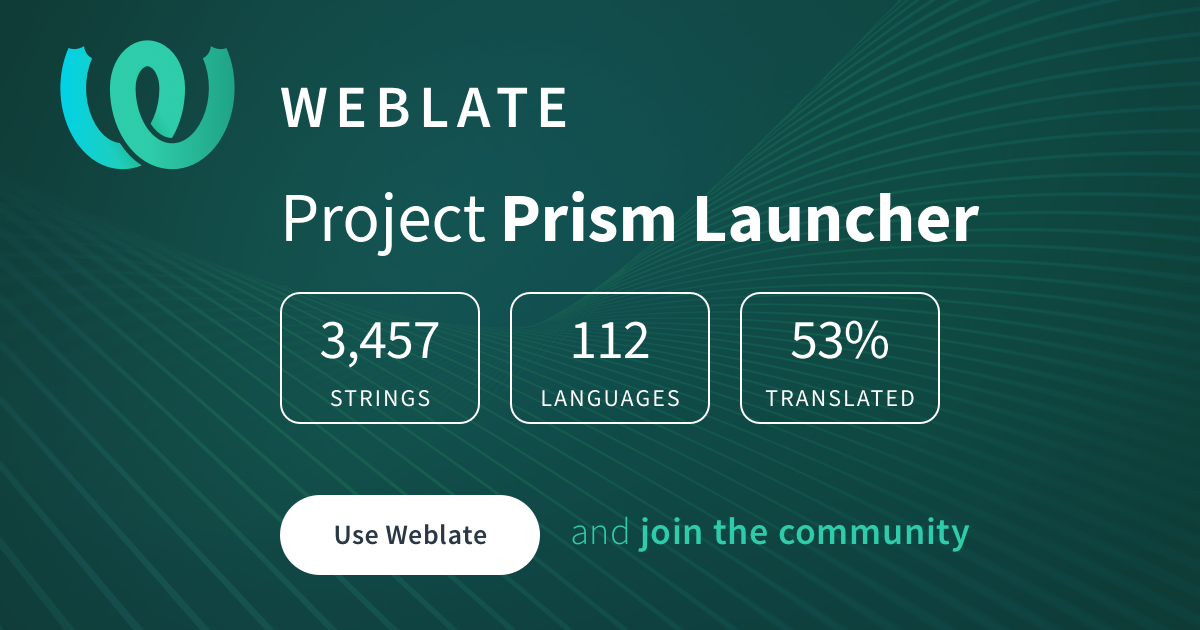 Prism Launcher open graph share image